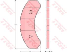TRW GDB5078 - PASTILLAS DE FRENO V.I.