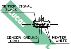 LUCAS LEB5262 - SENSOR OXIGENO