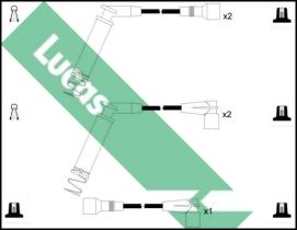 LUCAS LUC4498 - JUEGO CABLES ENCENDIDO