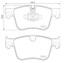 BREMBO P61135 - PASTILLA DE FRENO