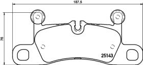 BREMBO P65042 - PASTILLA DE FRENO