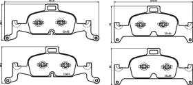 BREMBO P85164 - PASTILLA DE FRENO