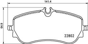 BREMBO P85172 - PASTILLA DE FRENO