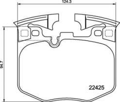 BREMBO P06099 - PASTILLA DE FRENO