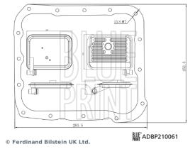 BLUE PRINT ADBP210061 - JGO FILTRO ACEITE CAJA CAMBIO