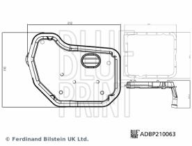 BLUE PRINT ADBP210063 - JGO FILTRO ACEITE CAJA CAMBIO