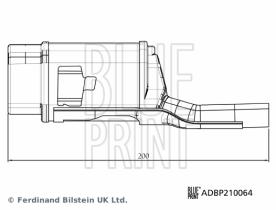 BLUE PRINT ADBP210064 - FILTRO ACEITE PARA ENGRANAJE