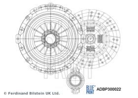 BLUE PRINT ADBP300022 - KIT DE EMBRAGUE