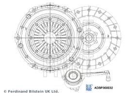 BLUE PRINT ADBP300032 - KIT DE EMBRAGUE