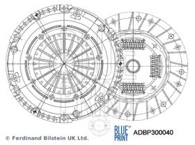 BLUE PRINT ADBP300040 - KIT DE EMBRAGUE