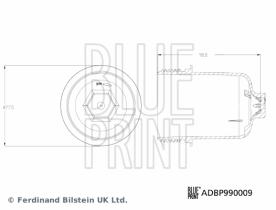 BLUE PRINT ADBP990009 - TAPA CARCASA FILTRO ACEITE