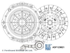 BLUE PRINT ADF123621 - KIT DE EMBRAGUE