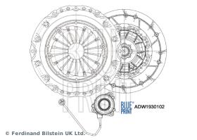 BLUE PRINT ADW1930102 - KIT DE EMBRAGUE