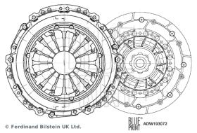 BLUE PRINT ADW193072 - KIT DE EMBRAGUE