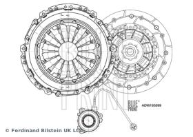 BLUE PRINT ADW193099 - KIT DE EMBRAGUE