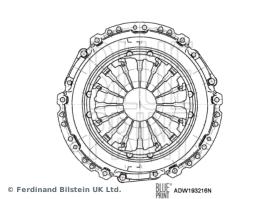 BLUE PRINT ADW193216N - MAZA DE EMBRAGUE