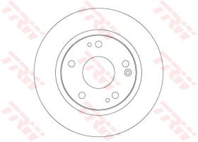 TRW DF6704 - JGO DISCOS DE FRENO