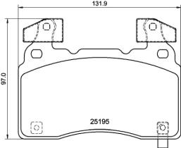 BREMBO P10064 - PASTILLA DE FRENO