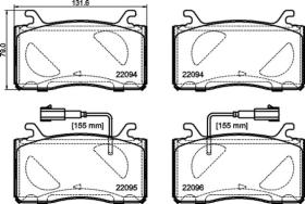 BREMBO P23187 - PASTILLA DE FRENO