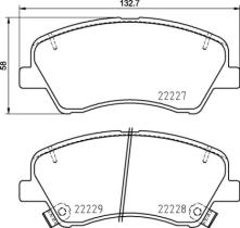 BREMBO P30098 - PASTILLA DE FRENO