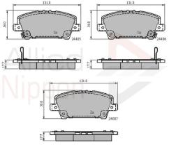 COMLINE ADB31586 - PASTILLAS FRENO