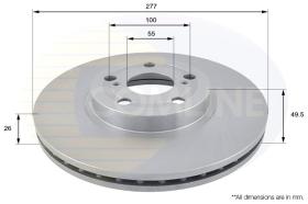 COMLINE ADC01109V - DISCO FRENO