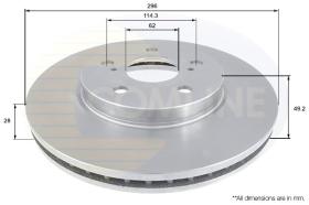 COMLINE ADC01112V - DISCO FRENO