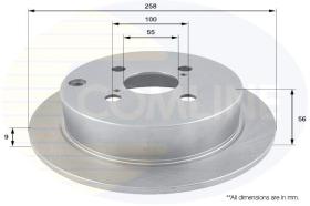 COMLINE ADC01115 - DISCO FRENO