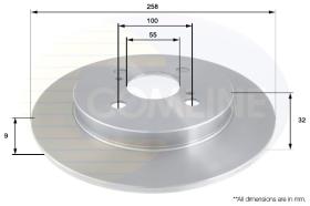 COMLINE ADC01127 - DISCO FRENO