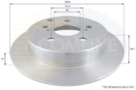 COMLINE ADC01135 - DISCO FRENO