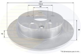 COMLINE ADC01153 - DISCO FRENO