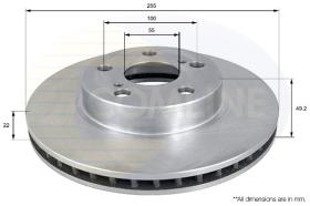 COMLINE ADC01154V - DISCO FRENO