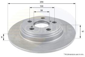 COMLINE ADC01156 - DISCO FRENO