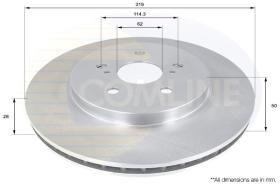 COMLINE ADC01158V - DISCO FRENO