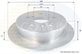 COMLINE ADC01159 - DISCO FRENO