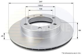 COMLINE ADC01169V - DISCO FRENO