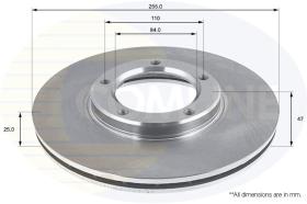 COMLINE ADC0142V - DISCO FRENO