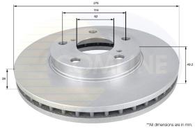 COMLINE ADC0145V - DISCO FRENO