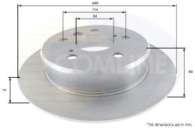 COMLINE ADC0147 - DISCO FRENO