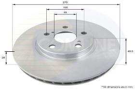 COMLINE ADC0154V - DISCO FRENO