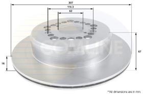 COMLINE ADC0163V - DISCO LEXUS GS300 93->95,LS400 94->