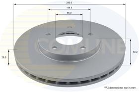 COMLINE ADC0260V - DISCO FRENO