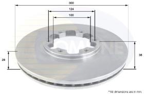 COMLINE ADC0267V - DISCO FRENO