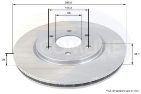 COMLINE ADC0270V - DISCO FRENO