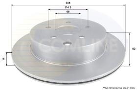 COMLINE ADC0271V - DISCO FRENO