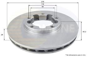 COMLINE ADC0280V - DISCO FRENO