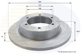 COMLINE ADC0288 - DISCO FRENO