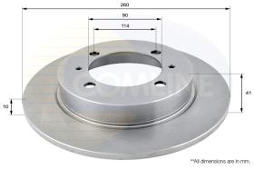 COMLINE ADC0355 - DISCO FRENO