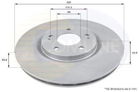 COMLINE ADC0357V - DISCO FRENO