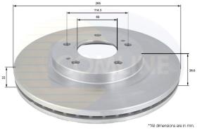 COMLINE ADC0361V - DISCO FRENO